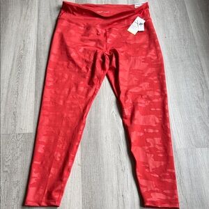 Red Camouflage Kids Leggings. CAJA. # 4